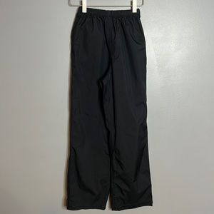 Columbia titanium Omni tech waterproof breathable black youth rain pants medium